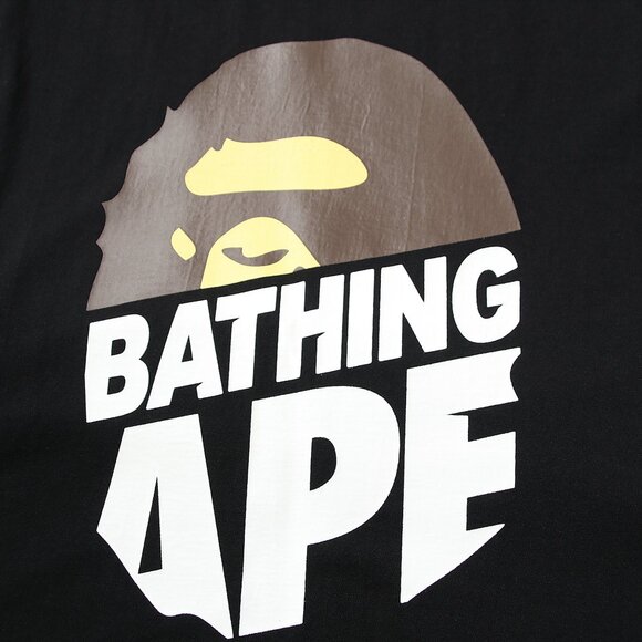 Bape Peek Big Ape Head T-shirt Black | A Bathing Ape - Picture 3 of 3
